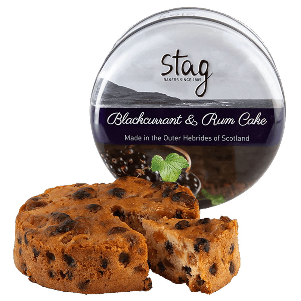 Stag Blackcurrant & Rum Cake Tin